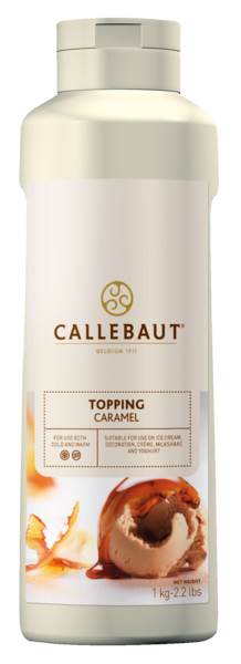 Callebaut Topping Caramel, mit echtem Karamell, 1 KG/FL