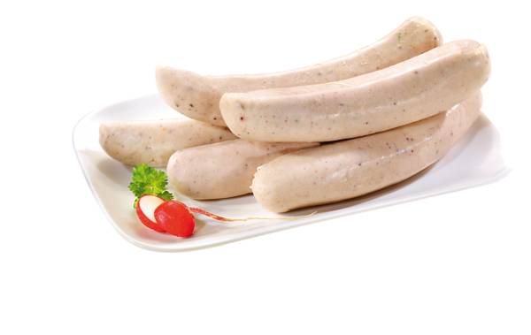 Schleizer Original Thüringer Rostbratwurst, grob gekörnt, im Schweinedarm, 10 x 100g, 1 KG/PK Kaliber 28/30(L16)
