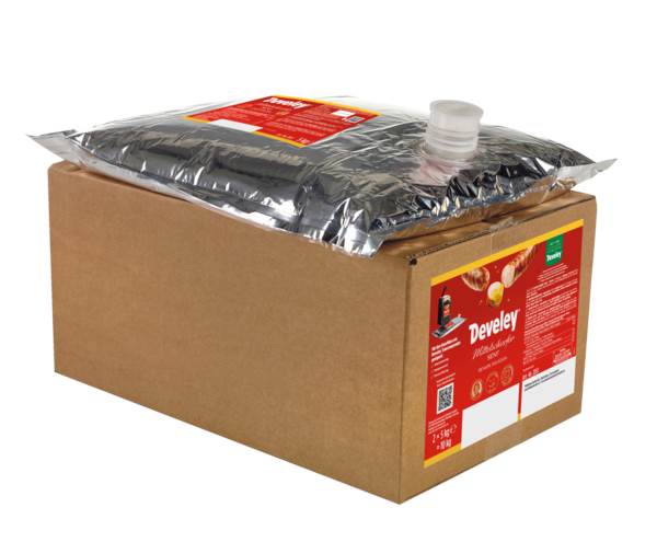 Develey Senf, mittelscharf, für Dispenser, 5 KG/BT