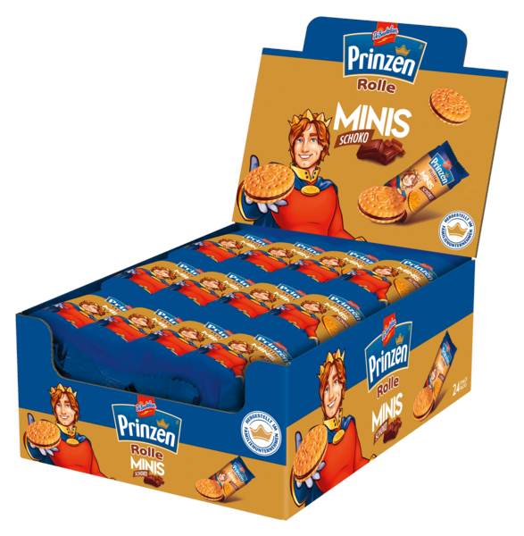 de Beukelaer Prinzenrolle Minis, Snack-Pack, 5 Mini-Doppelkekse, 37 G/PK