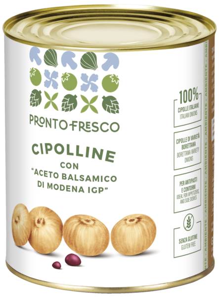 Greci Pronto Fresco Cebulka w occie balsamicznym z Modeny IGP, 850ml 1 PS