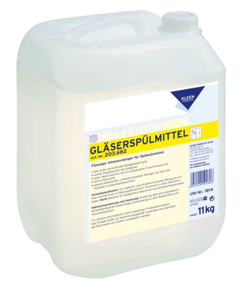Kleen Purgatis Gläserspülmittel, (90.203.682) 11 KG/KN