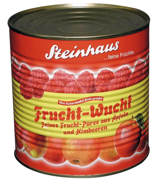 Steinhaus Frucht-Wucht Apfel-Himbeere, ungesüßt, 2650 ML/DS