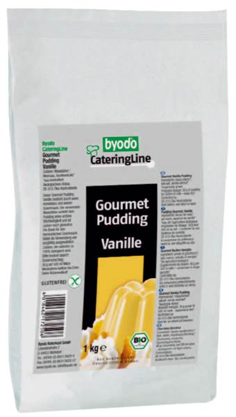 Byodo Bio Puddingpulver Vanille, 1 KG/BT