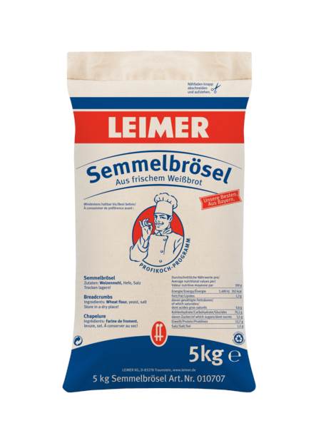 Leimer Semmelbrösel, 5 KG/BT