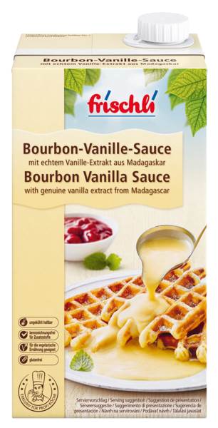 Frischli sos waniliowy z wanilią burbon, UHT, 1 L/PA