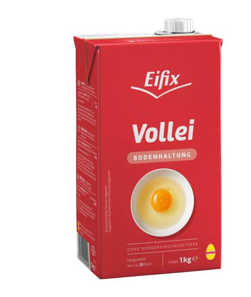 Eifix frisches Vollei aus Bodenhaltung, 1 KG/PK
