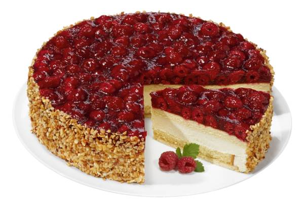 TK Erlenbacher Himbeer Käse Sahne Torte, ungeschnitten, 2200 G/ST