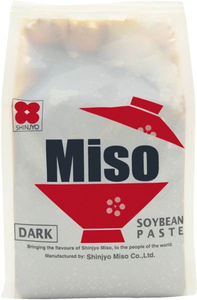 Shinjyo Miso Miso Suppenpaste dunkel, 500 G/PK