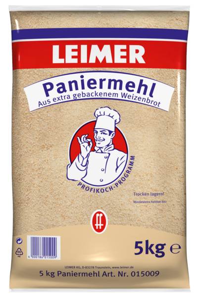 Leimer Paniermehl, 5 KG/BT