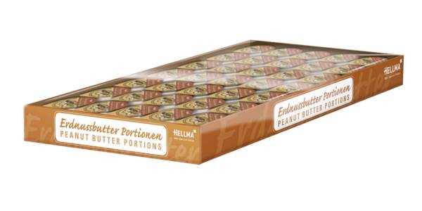 Hellma Erdnussbutter, Portionen, 15g, 80 ST/KT