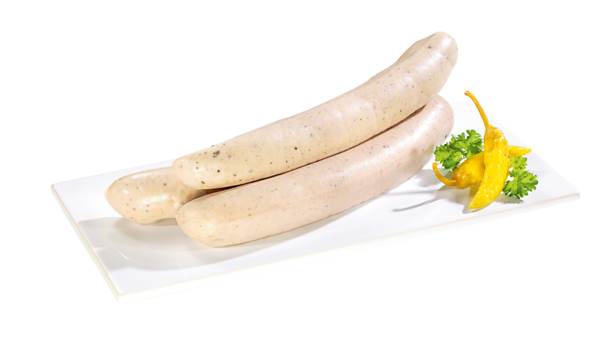 Schleizer Rostbratwurst, im Schweinedarm, 10 Stück a 150 g, Kaliber 32/34, 1,5 KG/PK Länge ca. 20 cm