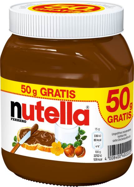 Nutella Nutella                       450g 0,45 KG/SŁ