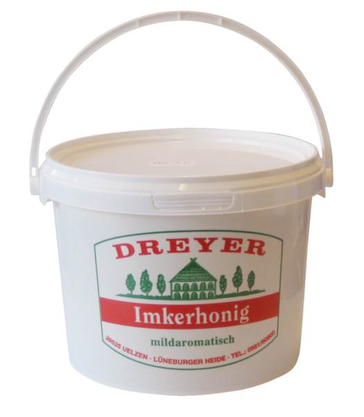 Dreyer Imkerhonig, cremig, 2,5 KG/EI