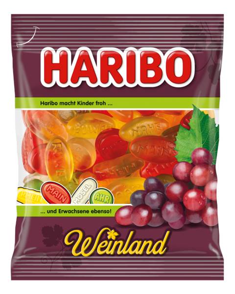 Haribo Haribo "Weinland"             100g 100 G/BG