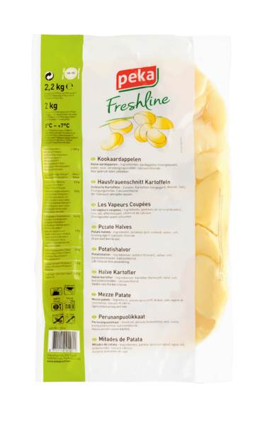 Peka Hausfrauenschnitt-Kartoffeln, 2 KG/PK