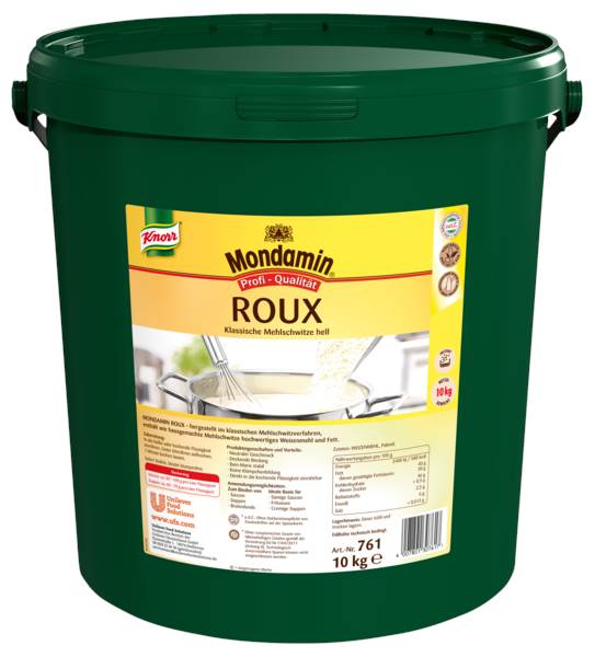 Mondamin Roux Klassische Mehlschwitze, hell, (761) 10 KG/EI