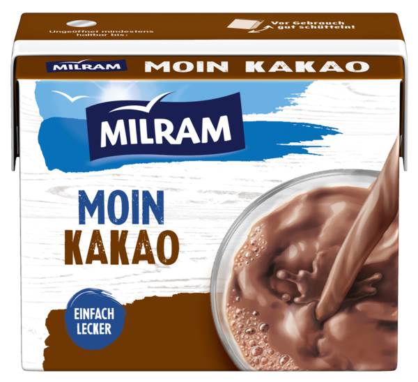 Milram MOIN H-Drink Kakao, 0,3% Fett, 200 ML/PK ungekühlt haltbar
