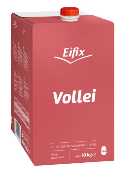 Eifix frisches Vollei, 10 KG/KT pasteurisiert