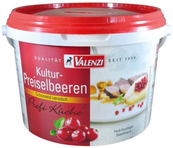 Valenzi Kulturpreiselbeeren, 5 KG/EI
