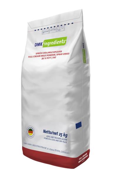 Sprüh Vollmilchpulver, 26% Fett, 25 KG/SA ungekühlt haltbar
