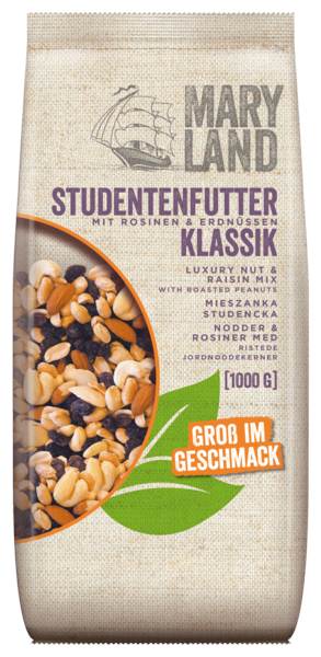 Maryland Studentenfutter, 1 KG/BT