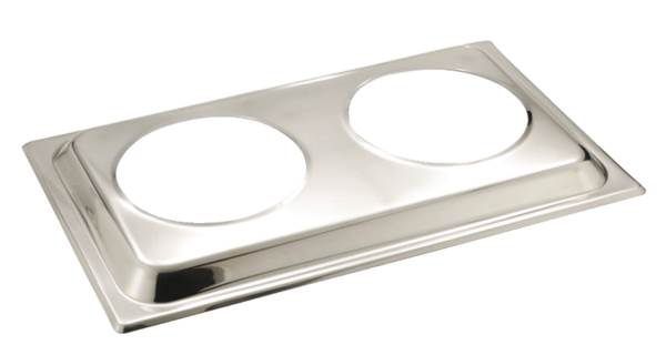 APS Bain-Marie-Deckel, 54 x 33,5 cm, Edelstahl 1 ST