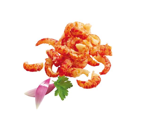 TK Star Culinar Lousiana-Flusskrebsfleisch, geschält, IQF, 20% Glasur, ca.100-200 Stück per lb, 1 KG/BT gekocht, China, Nettofüllgewicht: 0,8 kg