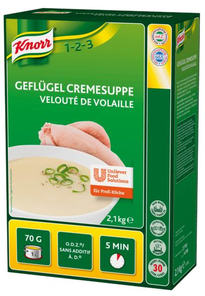 Knorr Geflügel Cremesuppe, (27709) 2,1 KG/FS