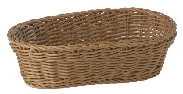 APS Baguettekorb ProfiLine, 28 x 16 cm, H 8 cm, oval, braun 1 ST