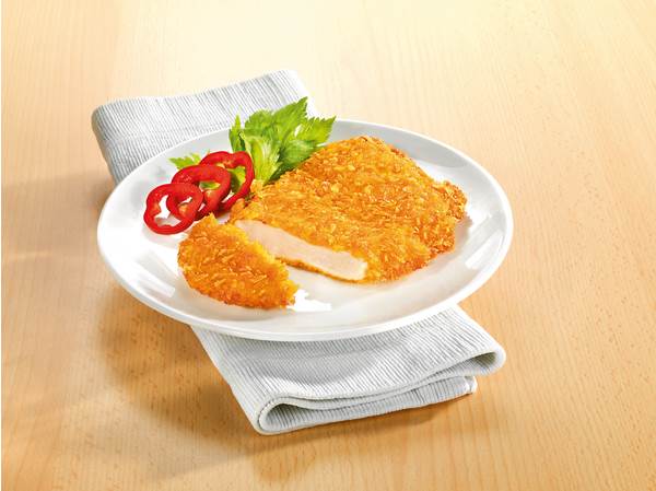 TK Base Culinar Hähnchenbrustfilet Knusperpanade, ca.150g, 3 KG/KT
