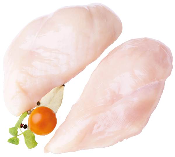 TK Base Culinar Hähnchenbrustfilet, natur, ungewürzt, roh, Teilstück, ca. 120g, 5 KG/KT ca. 41 Stück im Karton
