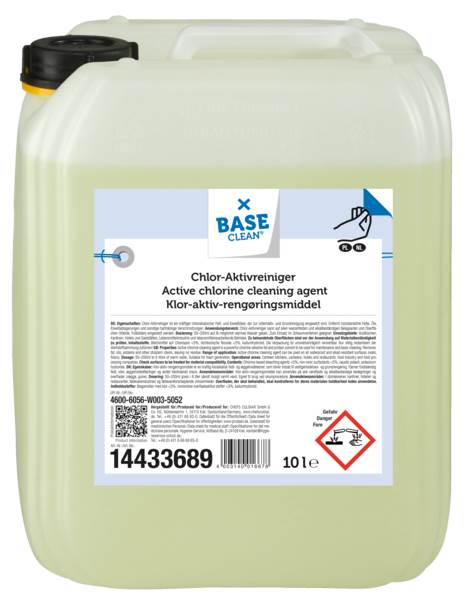 Base Clean Chlor-Aktiv Reiniger, 10 L/KN