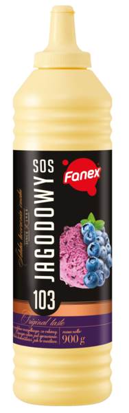 Fanex Sos jagodowy, 0,9 KG/BU