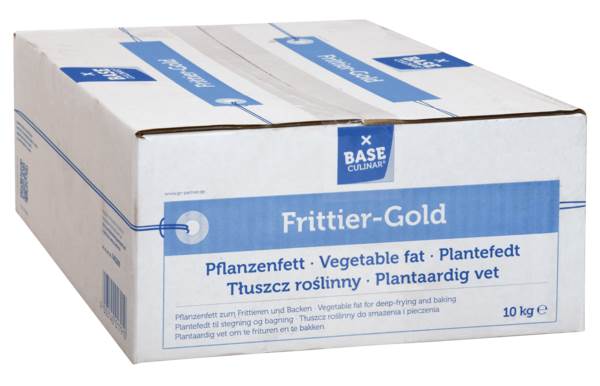 Base Culinar Frittier-Gold, Pflanzenfett, ungehärtet, 10 KG/KT