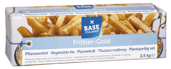 Base Culinar Frytura Gold, tłuszcz roślinny, nieutwardzony 2,5 KG/DR do smażenia, pieczenia