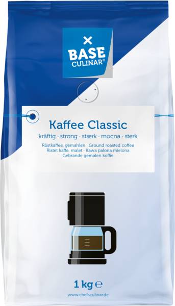 Base Culinar Kawa Classic mielona, mocna 1 KG/TB