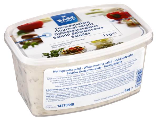 Base Culinar Heringssalat weiß, 1 KG/BE