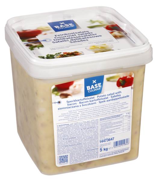 Base Culinar Speckkartoffelsalat, Würzsoße auf Essig/Öl Basis, 5 KG/EI Salat aus Kartoffeln, Bauchspeck und Kräutern