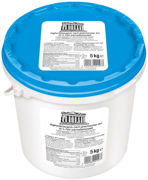 Frankenland Griechischer Joghurt stichfest, 10% Fett, 5 KG/EI