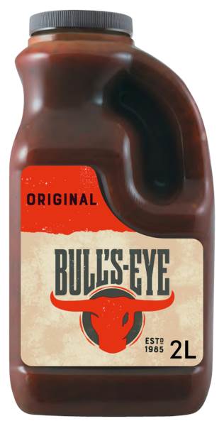Bull's-Eye Oryginalny sos BBQ (Barbecue) 2 L/KN idealny do dan z grilla, do serwowania na cieplo lub na zimno