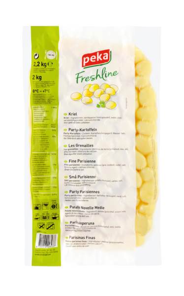 Peka Partykartoffeln,  Ø 30-33mm, 2 KG/PK