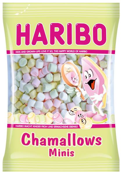 Haribo Pianki Chamallows, mini, 200 GR/TB