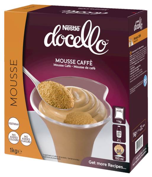 Nestlé docello NESTLE DOCELLO Mousse Coffee 6x1kg (12219379) 1 KG/FB