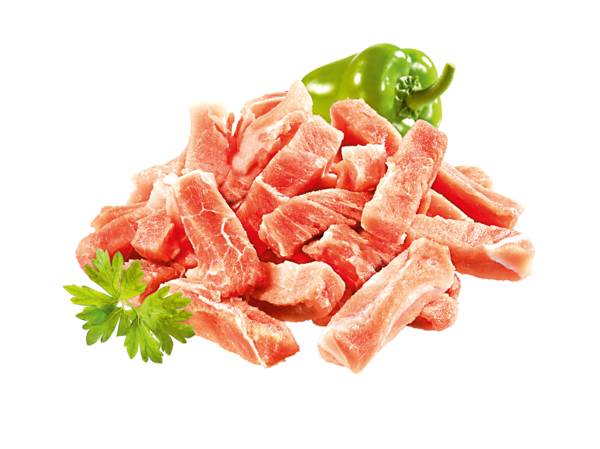TK Base Culinar Schweinefleisch in Streifen, 1x1x3cm, 2,5 KG/PK