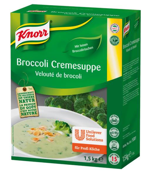 Knorr Brokkoli Cremesuppe, (15301) 1,5 KG/FS
