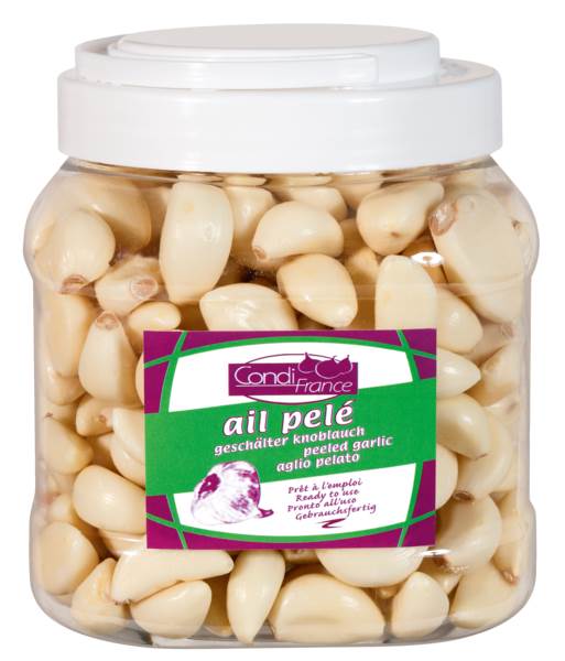 O+G Knoblauch, geschält, 1kg Schale, 1 KG/PK