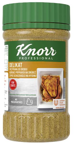 PL Knorr Delikat przyprawa do drobiu, 0,6 KG/SŁ