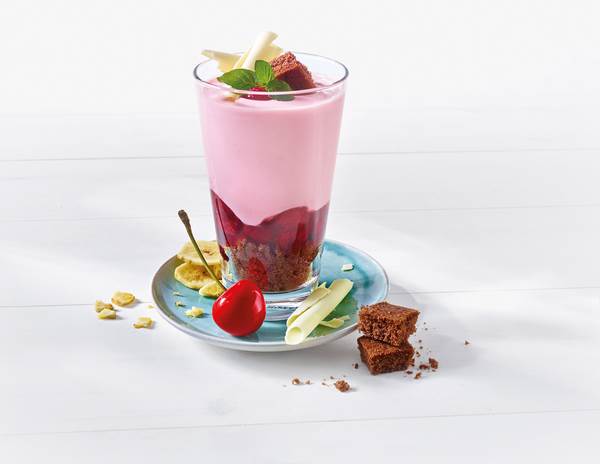 Fruchtjoghurt Kirsche, 3,5% Fett, gerührt, 5 KG/EI