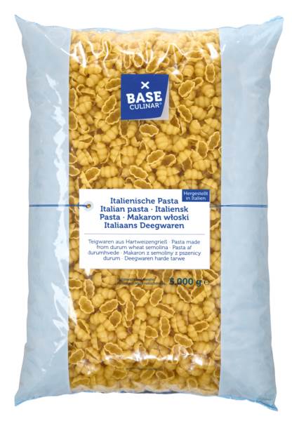 Base Culinar Pasta Gnocchi große Muscheln, 5 KG/BT